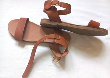Sandały brązowe Damskie r. 39 Dorothy Perkins Comfort stan bdb