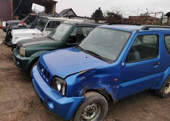 Suzuki Jimny 1.3i 1.5d -w ofercie wszystkie części
