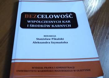 Bezcelowość współczesnych kar i środków karnych Pikulski Bezcelowość współczesnych kar i środków karnych Pikulski