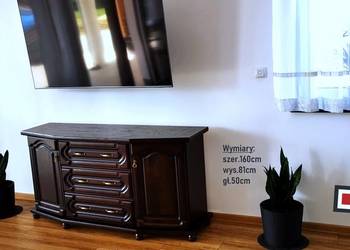 Komoda 160` Stylizowana Orzech Ciemny BEKAS Meble Stylowe Producent