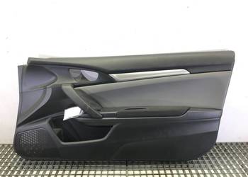 BOCZEK DRZWI PRAWY PRZÓD HONDA CIVIC X Sportowy/Coupe TAPICERKA