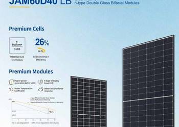 PALETA 36 szt. JA Solar JAM60D40-510/LB_BF Black Frame