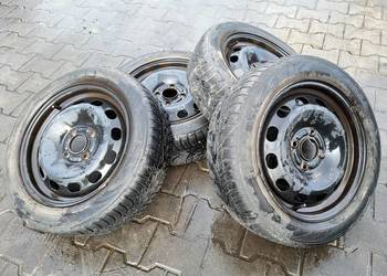 Koła felgi stalowe FORD Fiesta MK7 4x108 opony zimowe Nokian komplet 4szt