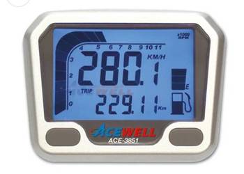 Licznik Acewell ACE-3851 dedykowany do quada Yamaha YFM660/YFM700 Raptor