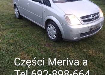 Opel Meriva części kod lakieru Z168. Z163,z157...