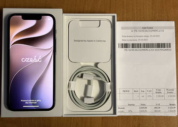 iPhone 13 Mini 128 GB Midnight, kondycja baterii 86%
