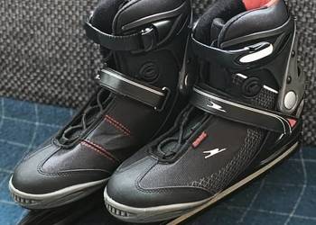 Łyżwy hokejowe Crane rozmiar 45, wkładki 29,0 cm Torba. Jak nowe.