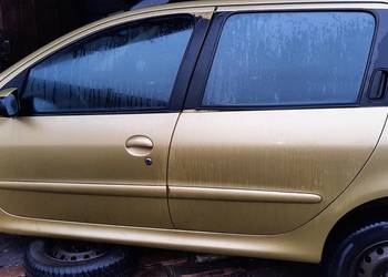 drzwi prawe lewe przód tył peugeot 206sw KAW kompletne