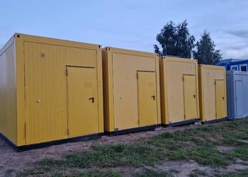 WYNAJMĘ KONTENERY BIUROWO / SOCJALNE - BUDOWLANE z Łazienkami i Łóżkami