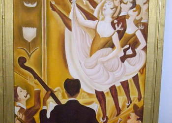 Obraz olejny Kabaret
