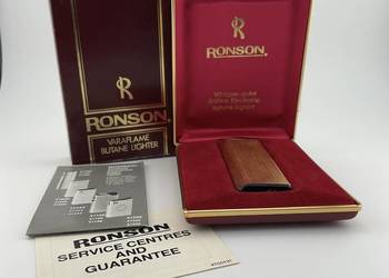 Ronson Whisper-Quiet Gold – FULL SET | Klasa Mint Gabinetowy (100% Sprawna)
