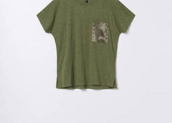 zielona bluzka oversize Sinsay