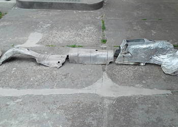 Audi 80 Cabrio 2.0 Osłona termiczna tłumika Osłony podwozia 8G0804163