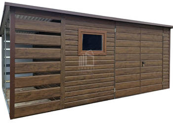 Schowek - domek ogrodowy wiata 1x3m 4x3m Brama dwuskrzydłowa okno ID841