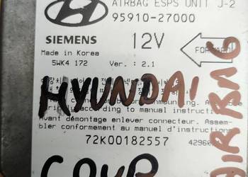 hyundai coupe sensor airbag 95910 27000