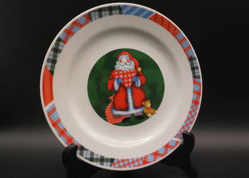 Talerz Porcelanowy z kolekcji bożonarodzeniowej Vario Domestic
