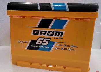 Akumulator 65Ah 640A EN Grom Racing  PRAWY PLUS