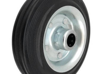 Koło do wózka metal-guma rozmiar 160mm + zestaw mocujący