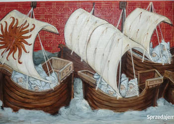 Obraz - kopia miniatury z iluminarza ok.1405, "Richard I"