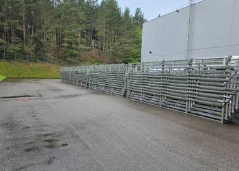Kosz stalowy paleta do dłużycy 6m ocynkowany z możliwością piętrowania