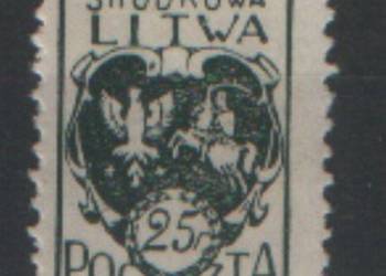 Zn. Litwa  Środkowa Mi 20 ** 1921