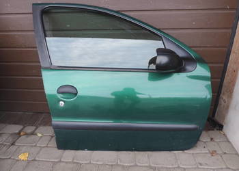 DRZWI PRAWY PRZÓD PRZEDNIE PEUGEOT 206 HB KQM