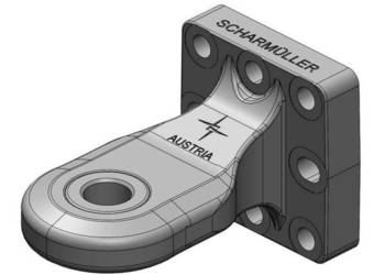 Zaczep oczkowy kat. 2 Ø 33 mm 110x100 ISO 21244 006521511A02