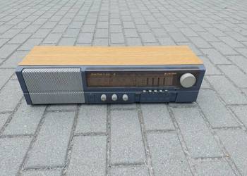 Stare radio Unitra Śnieżnik R 502 PRL design lata 70 / 80 bdb stan