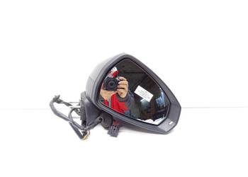 LUSTERKO PRAWE PRAWY PRZÓD PRZEDNIE AUDI A3 8V LZ9Y 6 PIN