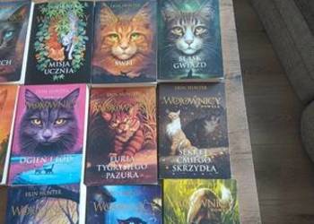 Zestaw książek Wojownicy -Erin Hunter
