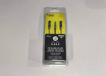 Kabel Jack audio Raven design doubleut audio 18 cm nowy, DPD