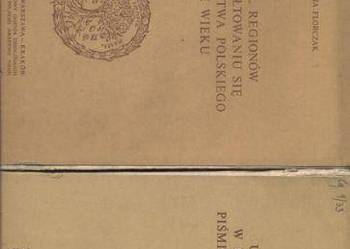 Udział regionów w kształtowaniu się piśmiennictwa polsk