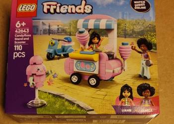 LEGO Friends Stoisko z watą cukrową i skuter