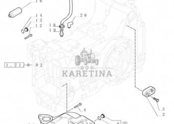 New Holland T6010 Pokrywa 84181788