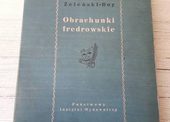 Obrachunki Fredrowskie Tadeusz Żeleński Boy 1953