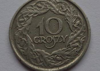 Moneta 10 groszy 1923 nikiel