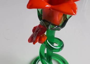 Świecznik Tulipan  Murano style Świecznik Tulipan  Murano style