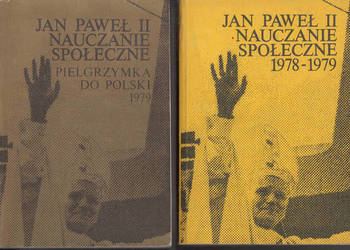 (01636) JAN PAWEŁ II 2 TOMY PIELGRZYMKA DO POLSKI 1979 * NAU