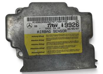 MODUŁ SENSOR PODUSZEK POWIETRZNYCH AIRBAG Mercedes W245 A1698209926