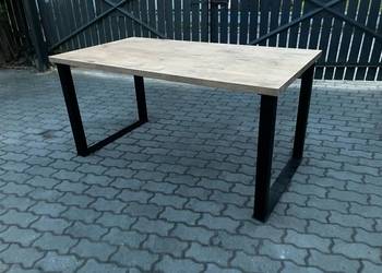 Stół loftowy – stalowe nogi, blat 85,5 x 157 cm, wys. 77 cm