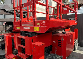 podnośnik nożycowy Manitou 120 SC Platforma robocza 12m Rozsuwany Kosz UDT…