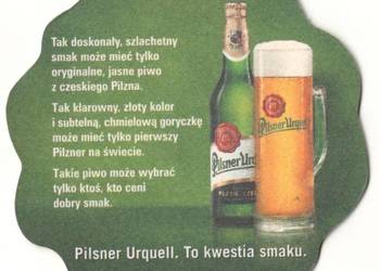 Pilsner Urquell - podstawka do piwa. Nr. 20.