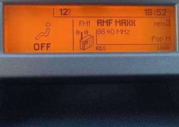 Wyświetlacz Peugeot 407 307 C4 C5