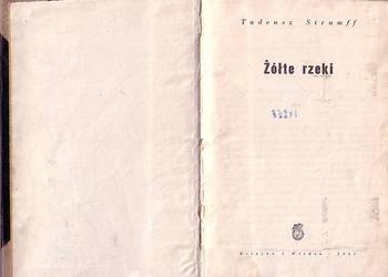 (9534) ŻÓŁTE RZEKI – TADEUSZ STRUMFF