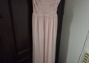 Sukienka pudrowy róż