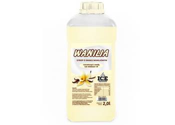 Syrop o smaku WANILIA– 2l (2,7kg) 1:9