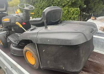 traktore kosiarka Partner z koszem