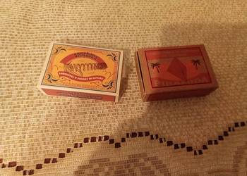 Sprężyna łamigłówka w pudełku od zapałek i piramida. Cena za komplet!