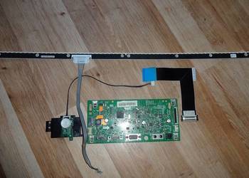 Samsung 27'' CF591 - elektronika ze środka (plus LED)