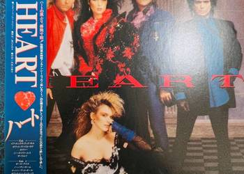 Heart Heart NM/NM Japan Obi LP 1985 Capitol Records